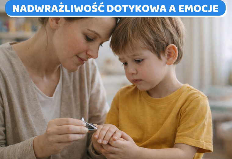 Nadwrażliwość dotykowa a emocje dziecka