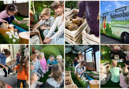 Sensobus – mobilne zajęcia sensoryczne inspirowane naturą