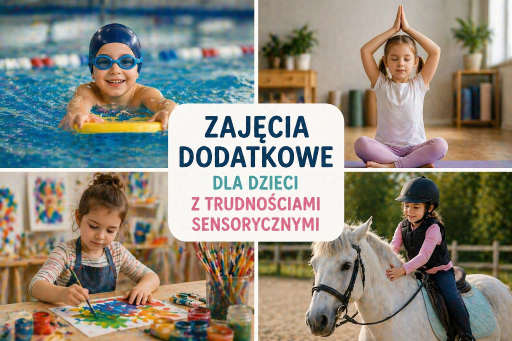 Jakie zajęcia dodatkowe wybrać dla dzieci z zaburzeniami integracji sensorycznej?