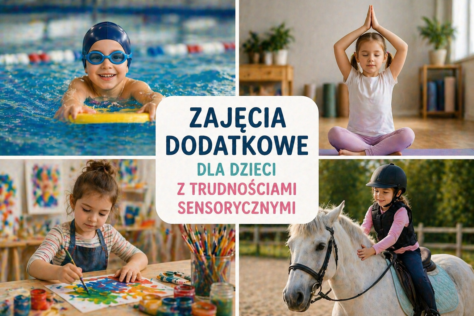 Jakie zajęcia dodatkowe wybrać dla dzieci z zaburzeniami integracji sensorycznej?