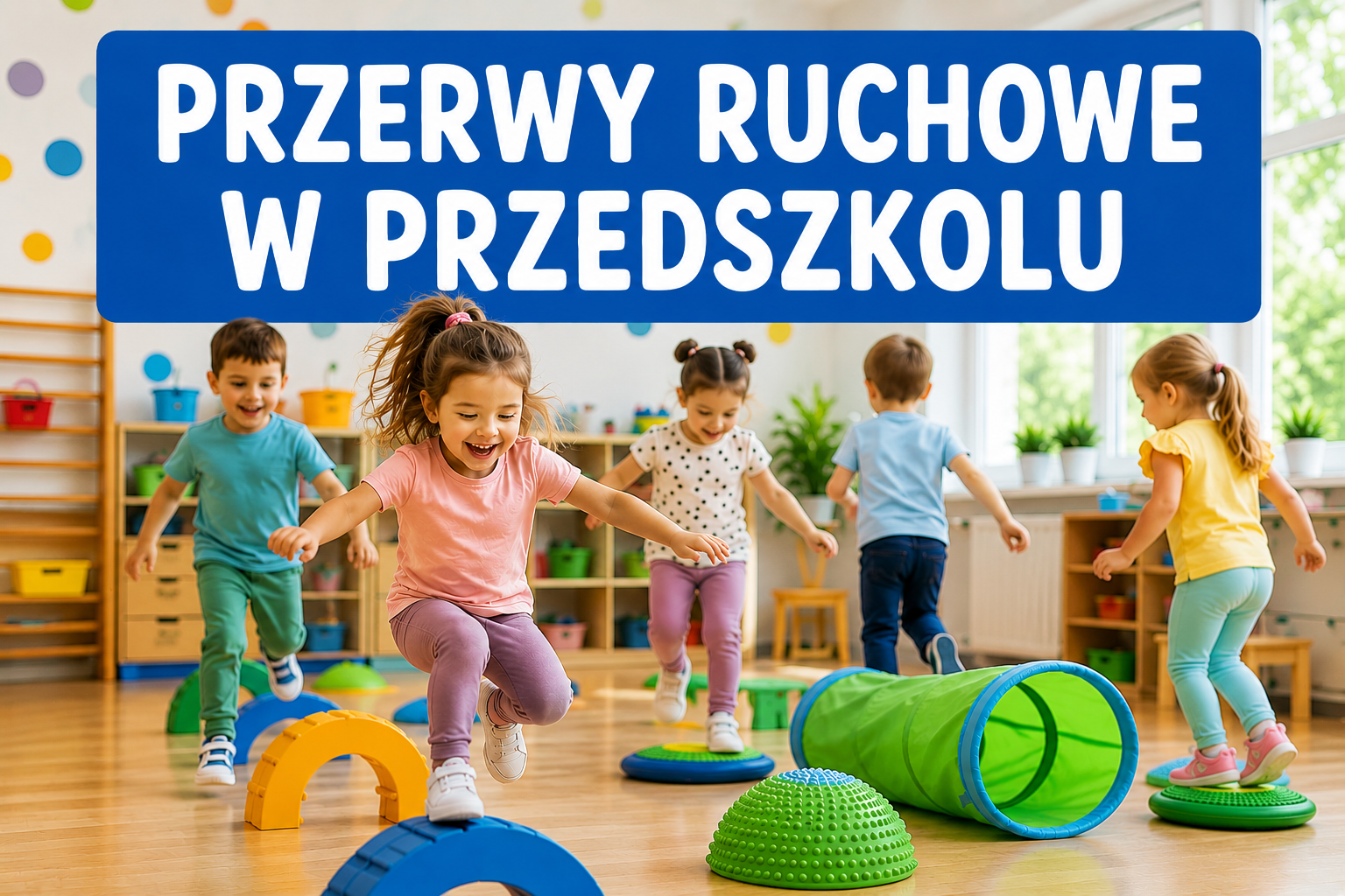 Przerwy ruchowe w przedszkolu
