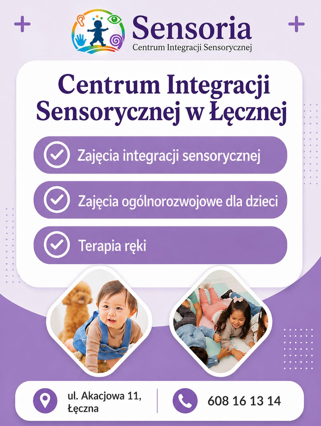 Sensoria Centrum Integracji Sensorycznej Łęczna