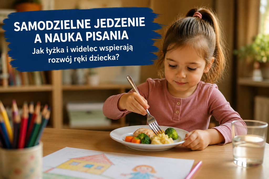 Poradnik świadomego Inwestora, czyli jak inwestycja w samodzielne jedzenie sztućcami przekłada się na sprawność w pisaniu