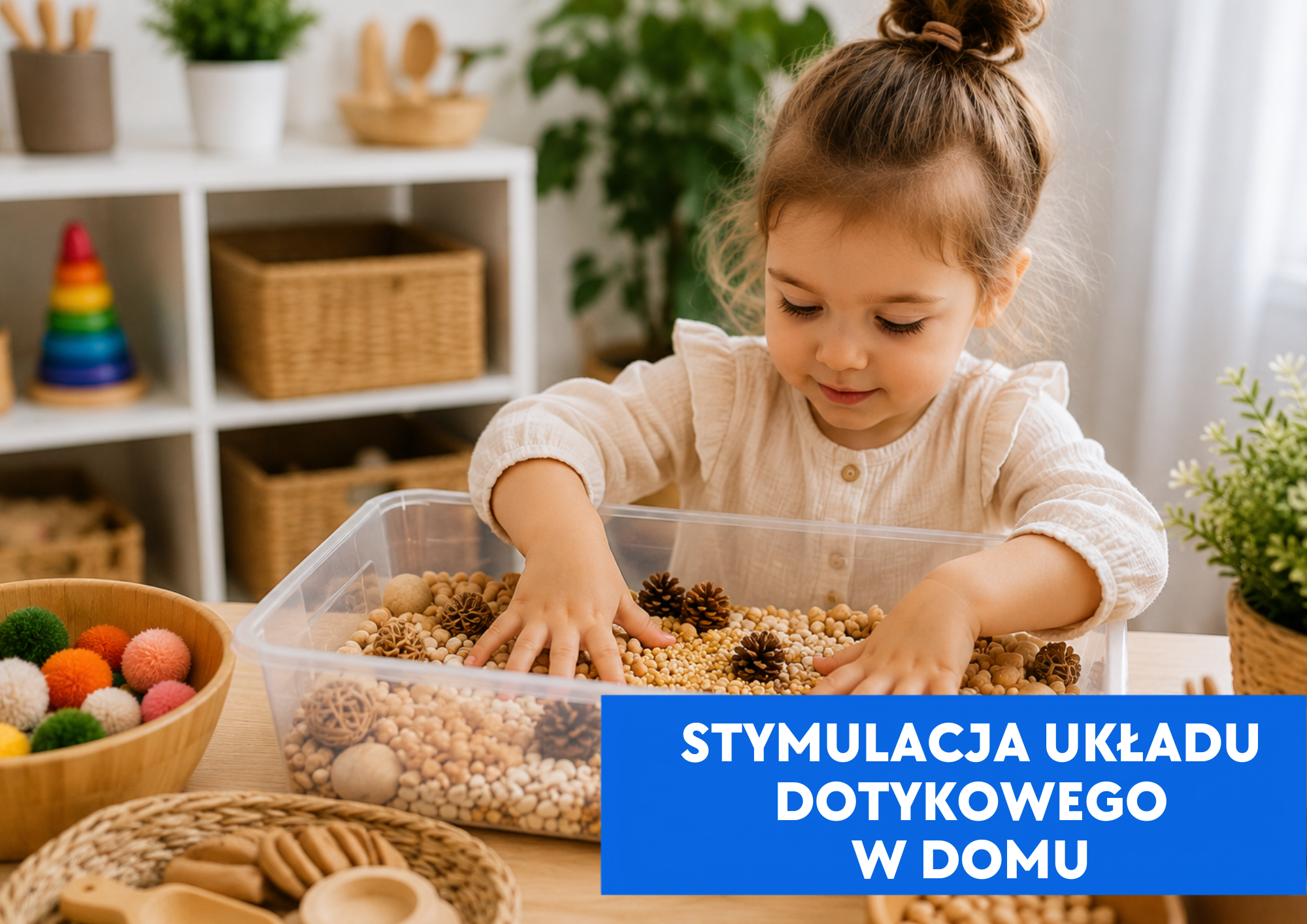 Dotyk ma znaczenie. Jak wspierać rozwój dziecka poprzez stymulację dotykową w domu?