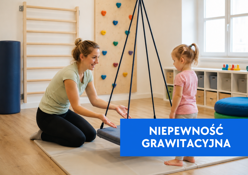 Niepewność grawitacyjna w integracji sensorycznej – objawy, diagnoza i terapia