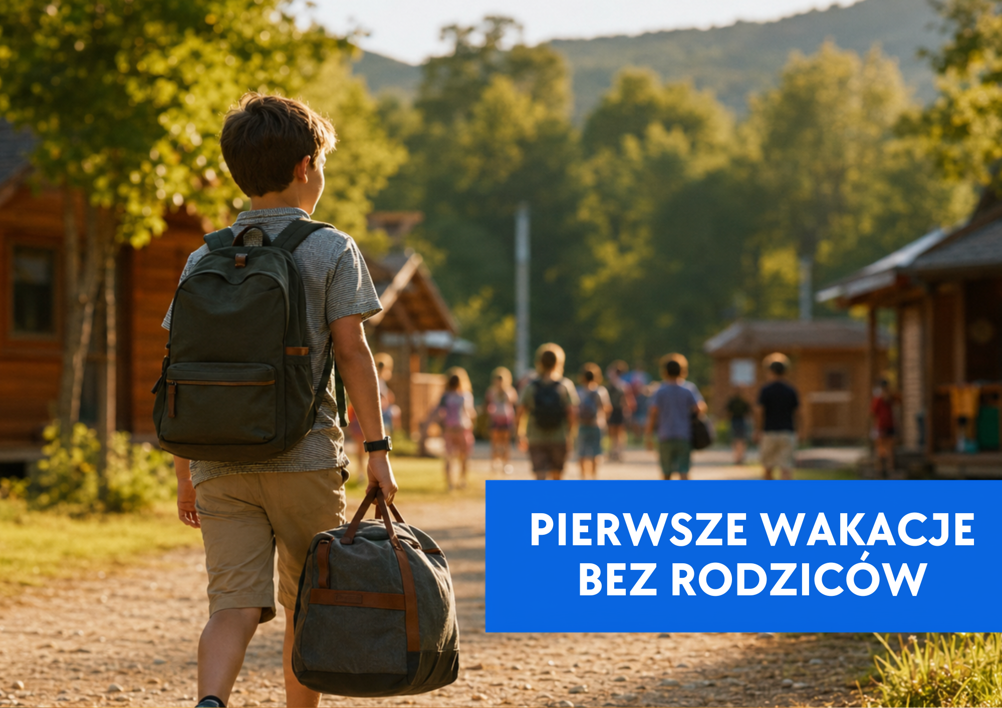 Pierwsze wakacje bez rodziców – jak przygotować dziecko i siebie?