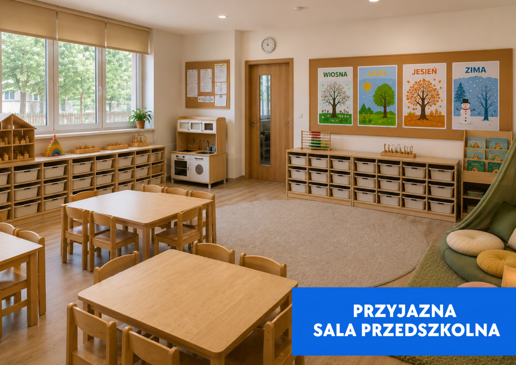 Mniej znaczy więcej. Jak urządzić salę przedszkolną, żeby wspierała rozwój i samodzielność dzieci
