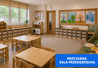 Mniej znaczy więcej. Jak urządzić salę przedszkolną, żeby wspierała rozwój i samodzielność dzieci