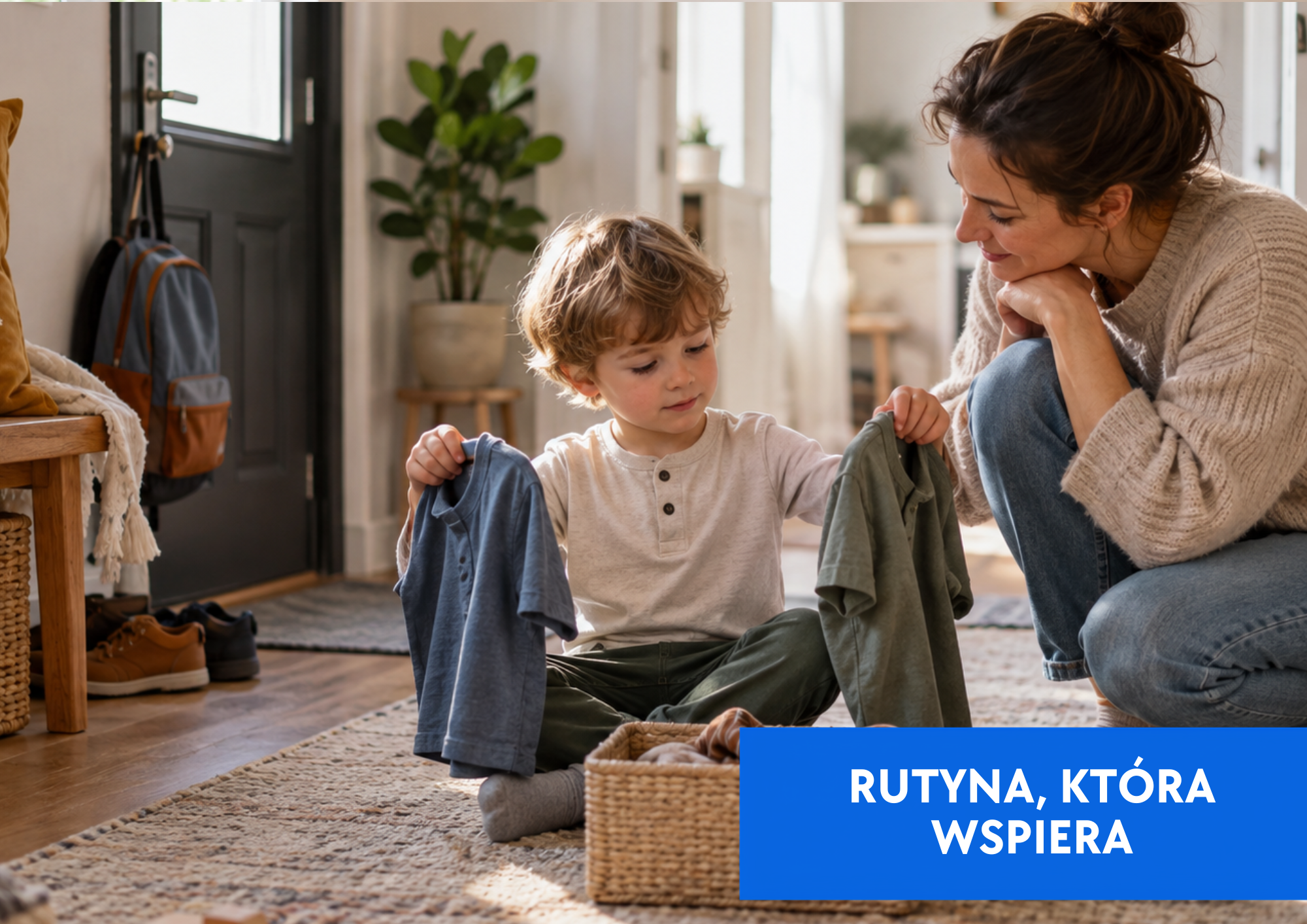 Poranna i popołudniowa rutyna. Jak wspierać dziecko sensorycznie także wtedy, kiedy coś jest dla niego naprawdę trudne?